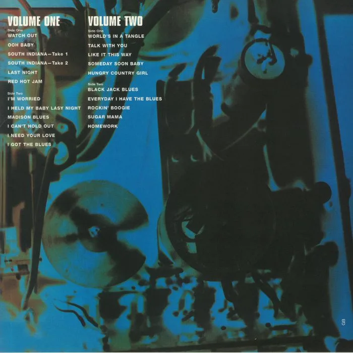 Back cover — FLEETWOOD MAC — Blues Jam At Chess
