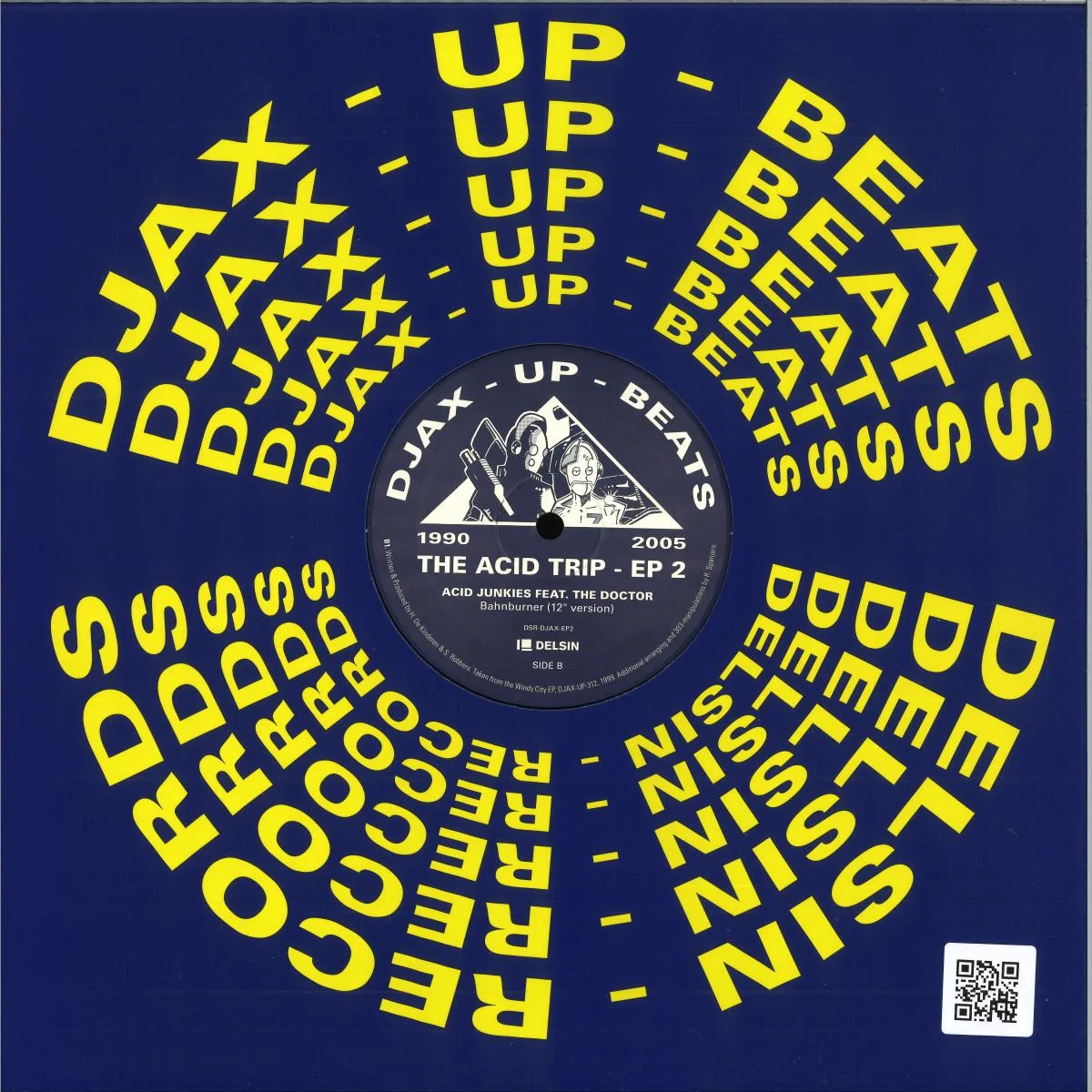 Back cover — Various — Djax-Up-Beats 1990-2005: The Acid Trip EP 2