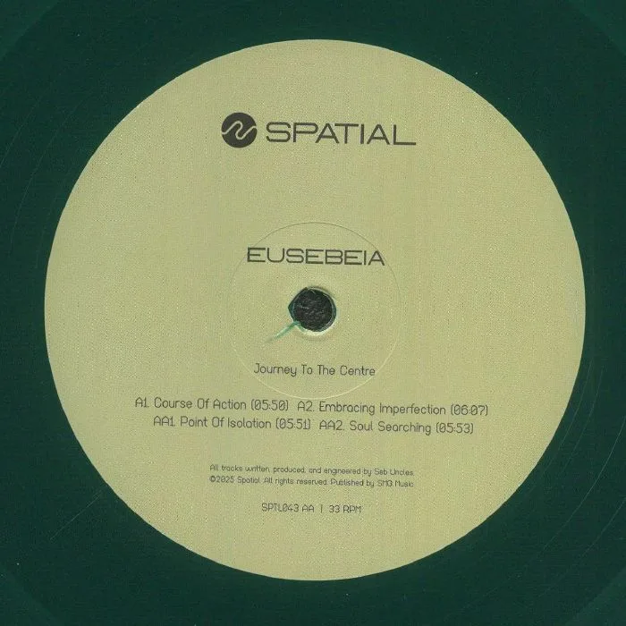 Back cover — EUSEBEIA — Journey To The Centre
