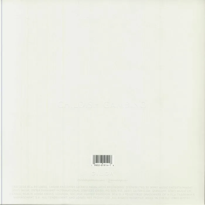Back cover — CHILDISH GAMBINO — Atavista
