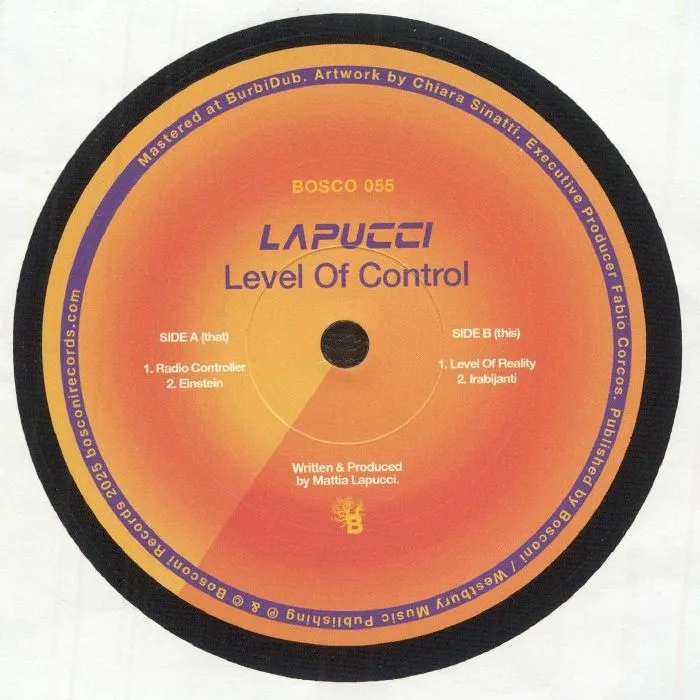 Обратная сторона обложки — LAPUCCI — Level Of Control EP
