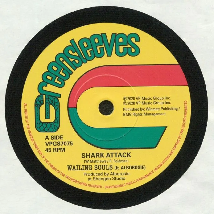 WAILING SOULS / ALBOROSIE — Shark Attack