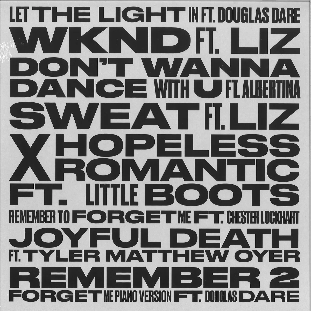 Back cover — Sonikku — Joyful Death