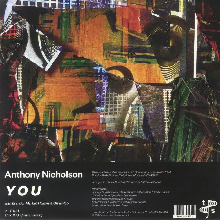 Обратная сторона обложки — Anthony NICHOLSON with BRANDON MARKELL HOLMES / CHRIS ROB — You