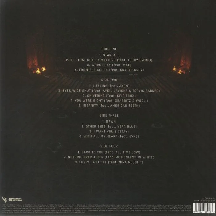Back cover — ILLENIUM — Illenium