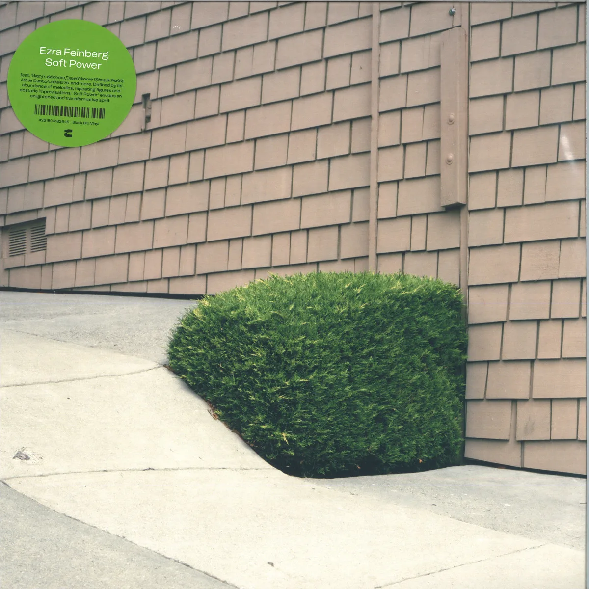 Front cover — Ezra Feinberg — Soft Power LP