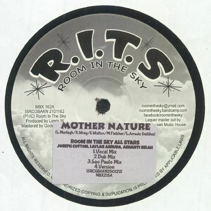 Joseph COTTON / LAYLAH ARRUDA / ASHANTI SELHA / RIVAH JORDAN / ROOM IN THE SKY ALL STARS — Mother Nature