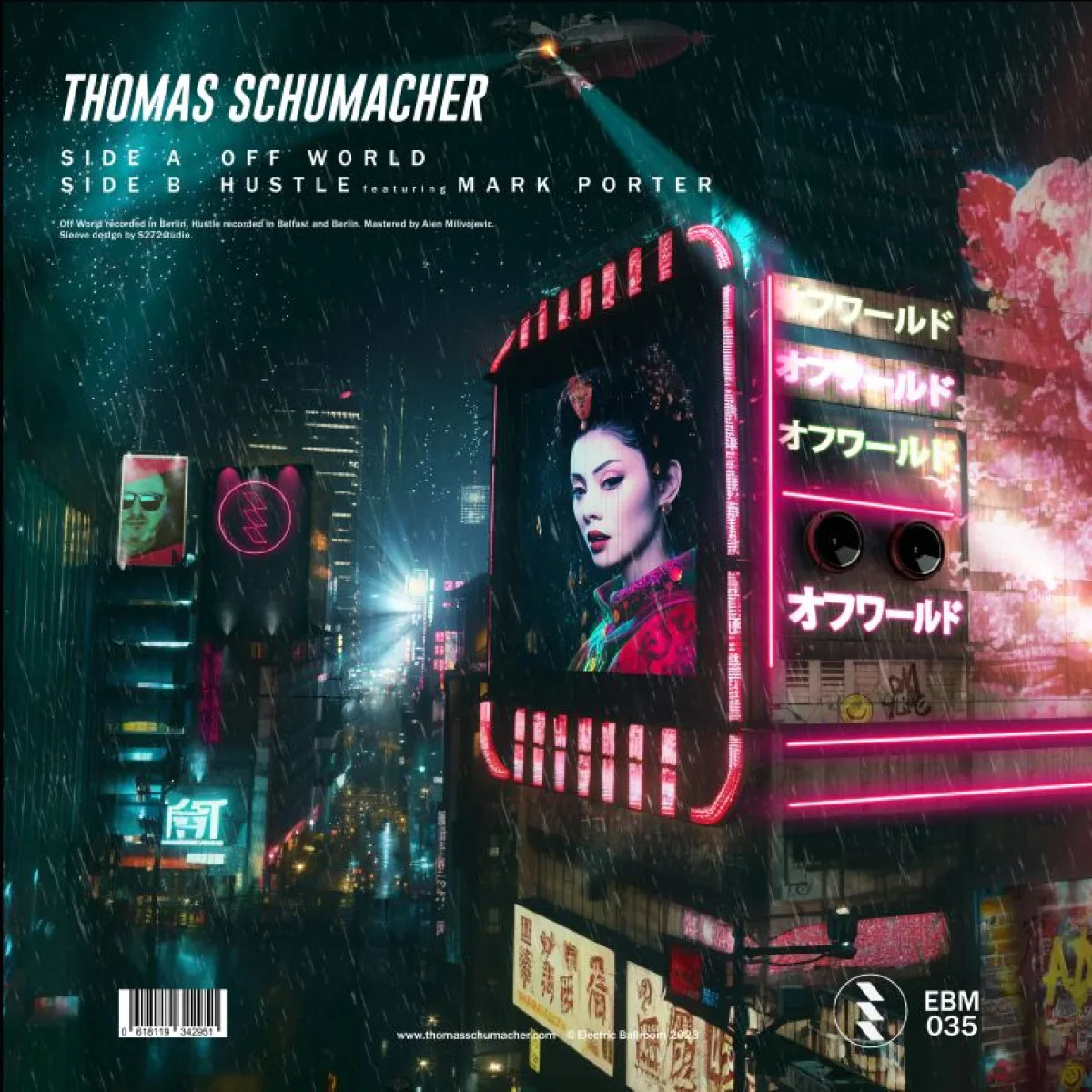 Обратная сторона обложки — Thomas Schumacher — Off World