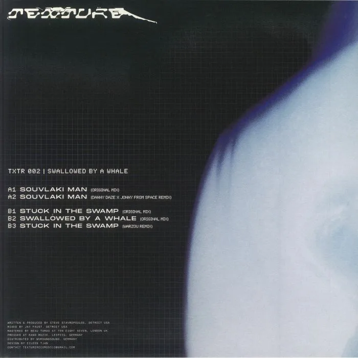 Back cover — STS — Swallowed By A Whale