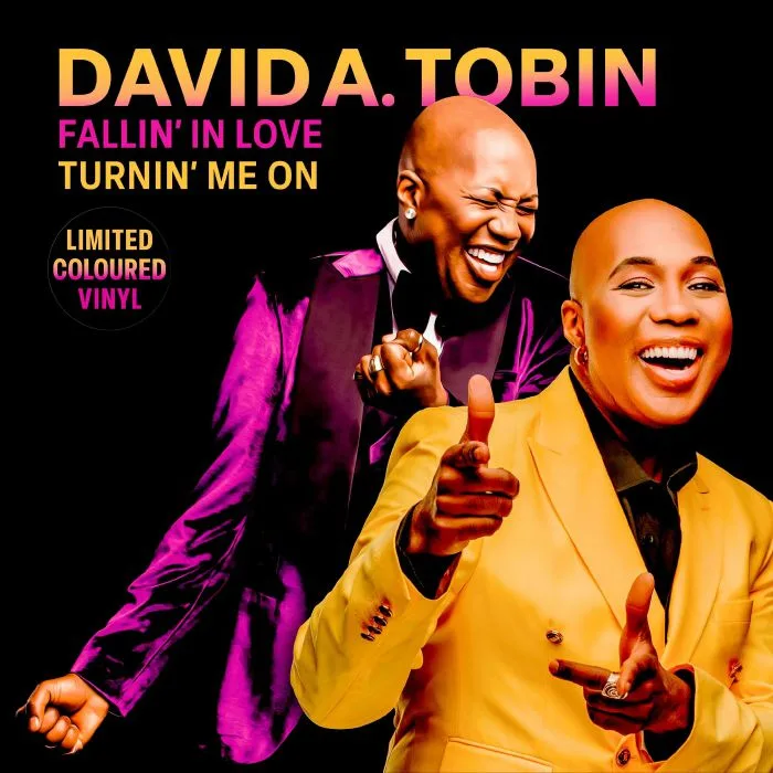 Лицевая сторона обложки — David A TOBIN — Fallin' In Love