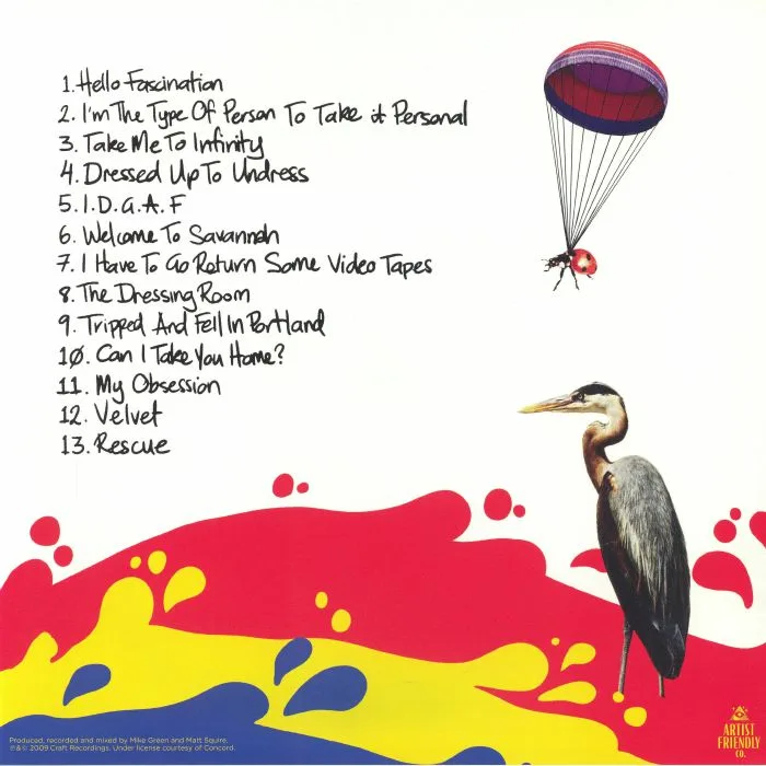 Back cover — BREATHE CAROLINA — Hello Fascination