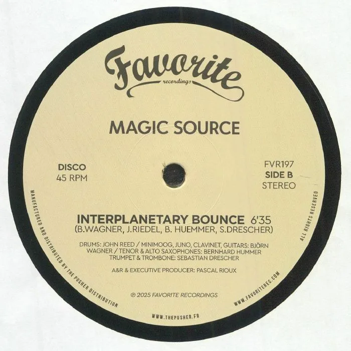 Обратная сторона обложки — MAGIC SOURCE — Voodoo Ray