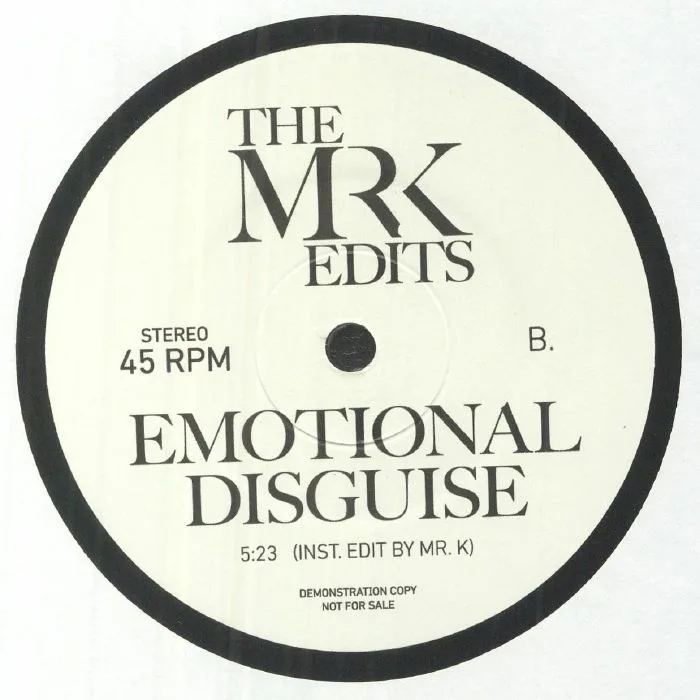 Back cover — MR K — Pleasure Boys