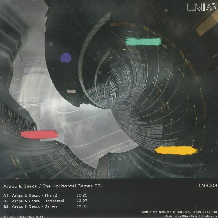Back cover — ARAPU / GESCU — The Horizontal Games EP (B-STOCK)