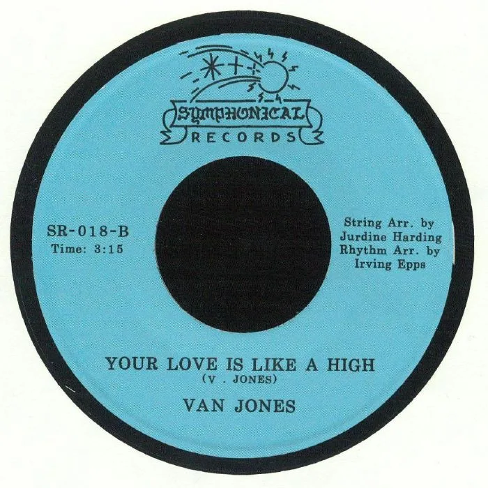 Back cover — Van JONES — I Want To Groove You