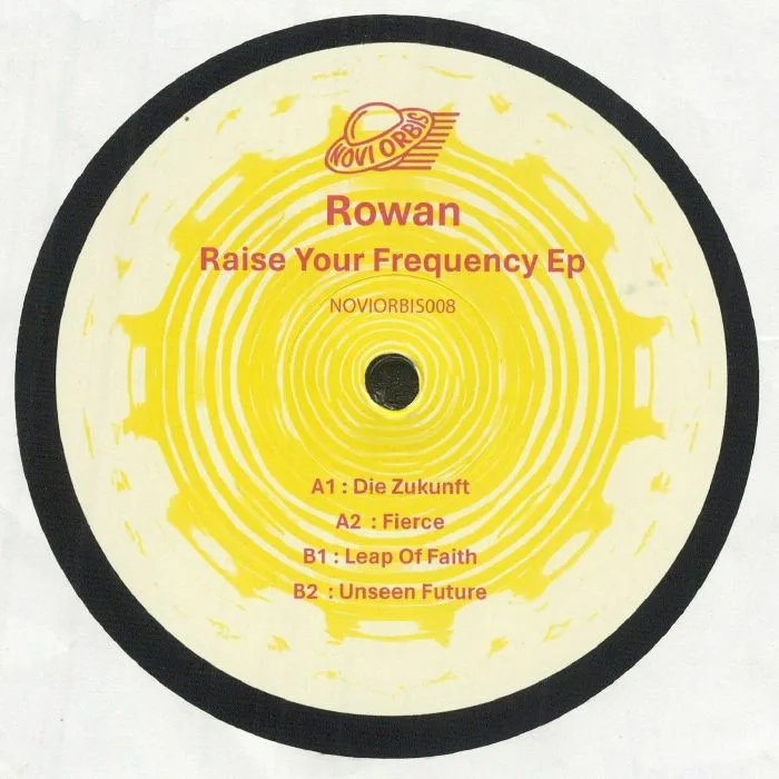 Лицевая сторона обложки — ROWAN — Raise Your Frequency EP