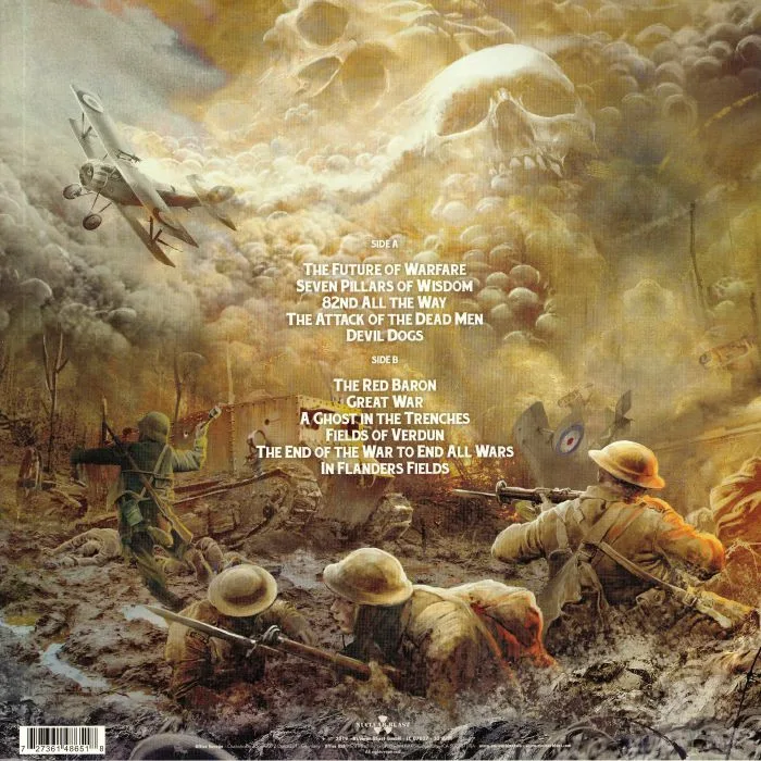 Обратная сторона обложки — SABATON — The Great War