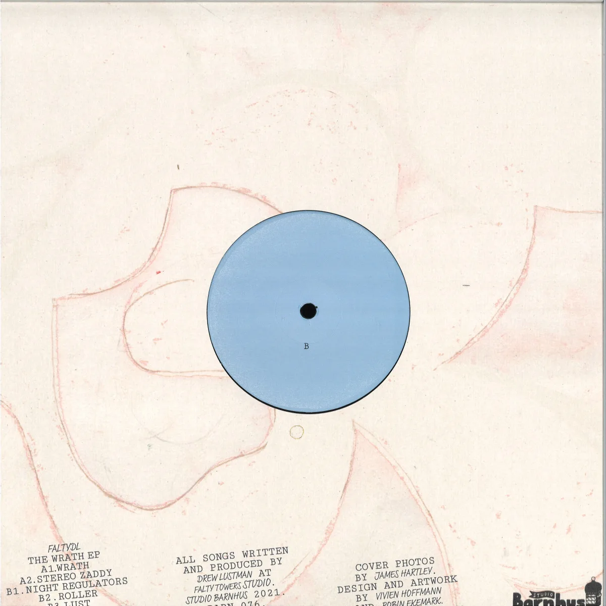 Back cover — Faltydl — The Wrath EP