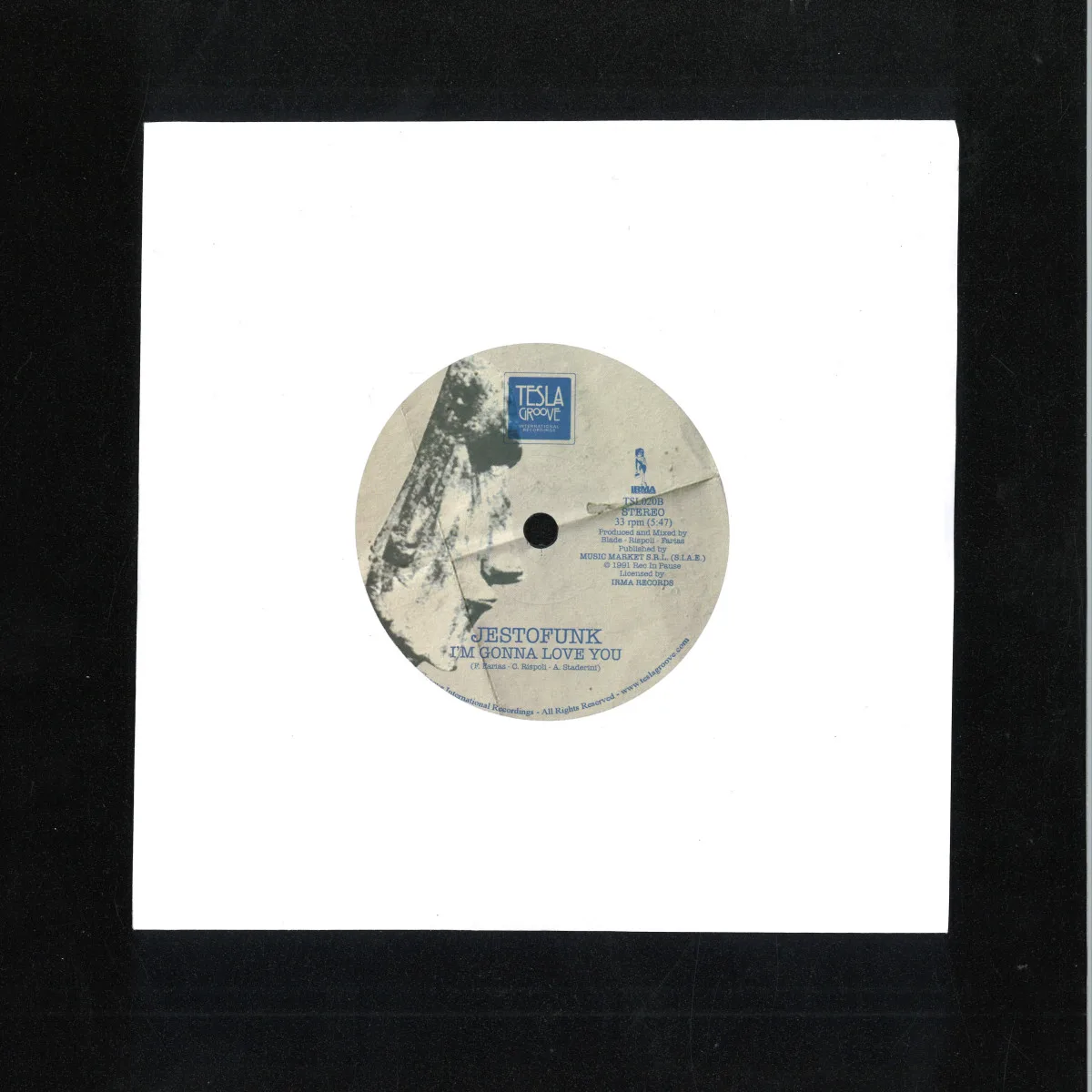 Back cover — Jestofunk — Straight To You/I’m Gonna Love You