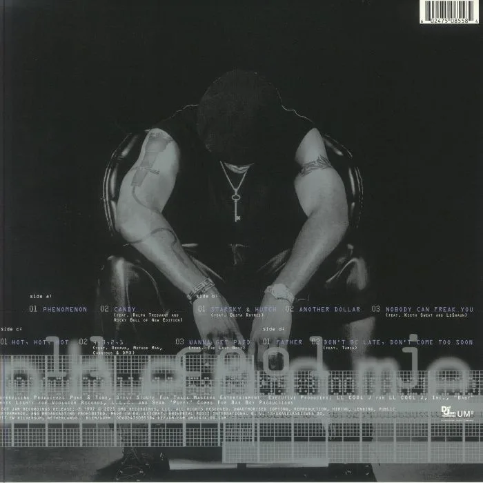 Back cover — LL COOL J — Phenomenon (reissue)