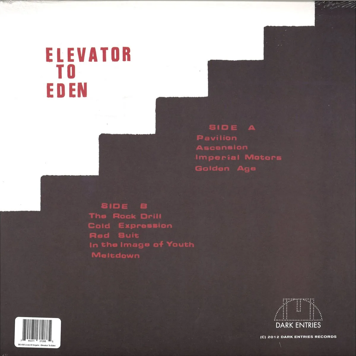 Обратная сторона обложки — Lives Of Angels — Elevator To Eden