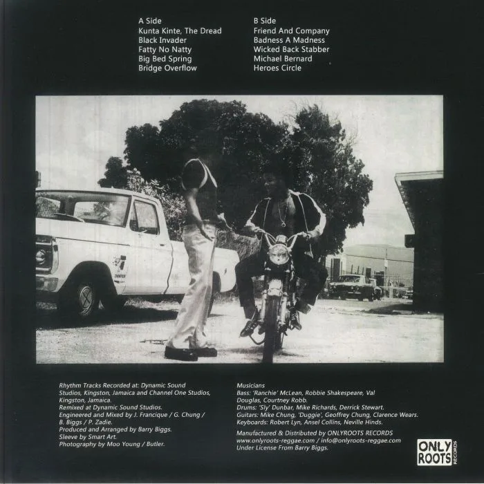 Back cover — JAH RUBY — Dread Affairs
