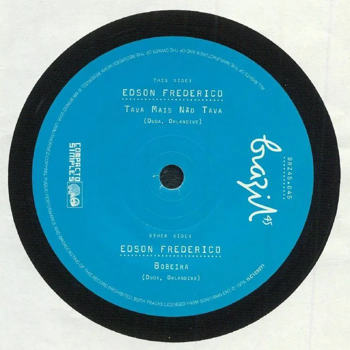 Edson FREDERICO — Tava Mais Nao Tava