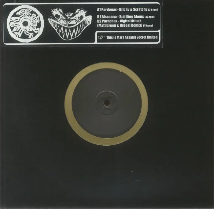 Front cover — PARDONAX / BISCANNA — Mars Assault Secret Limited