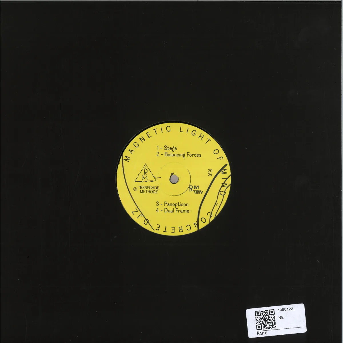 Back cover — Concrete Djz — Magnetic Light Of Mind