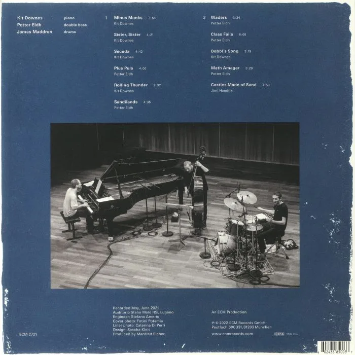 Back cover — Kit DOWNES / PETTER ELDH / JAMES MADDREN — Vermillion