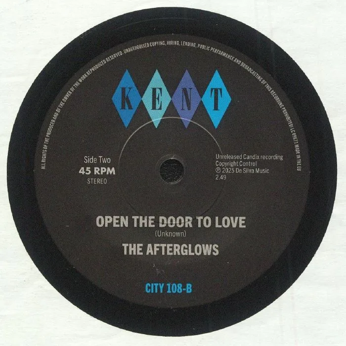 Обратная сторона обложки — The AFTERGLOWS — I'm A Good Woman