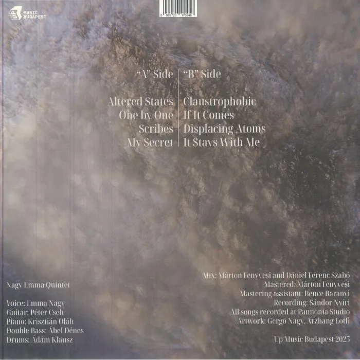 Back cover — NAGY EMMA QUINTET — Altered States
