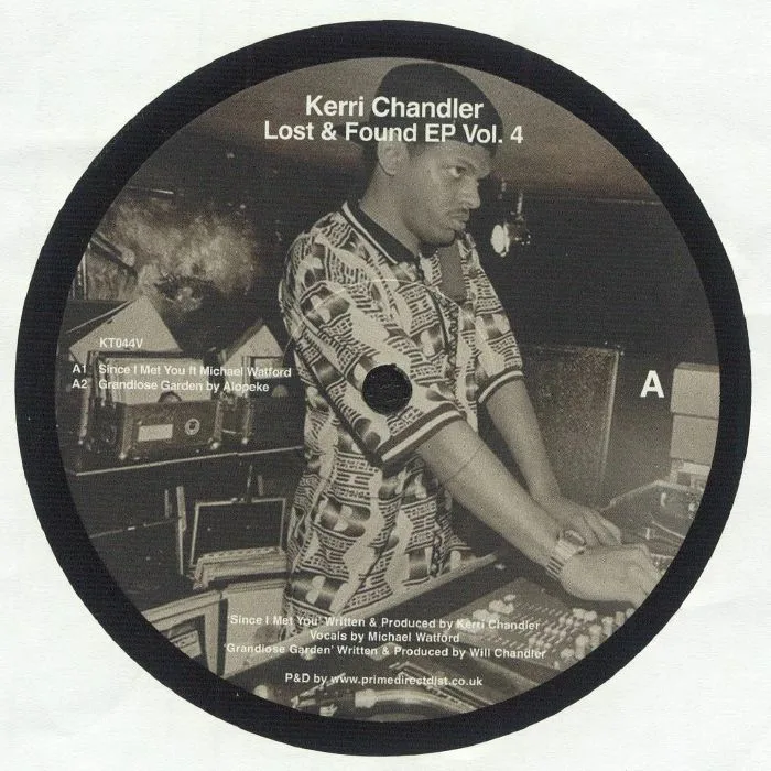 Лицевая сторона обложки — Kerri CHANDLER — Lost & Found EP Vol 4