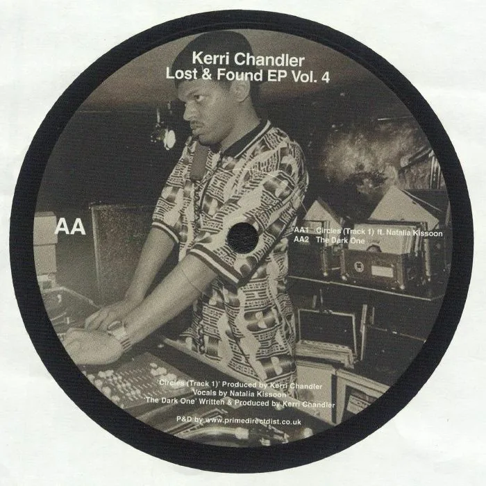 Обратная сторона обложки — Kerri CHANDLER — Lost & Found EP Vol 4
