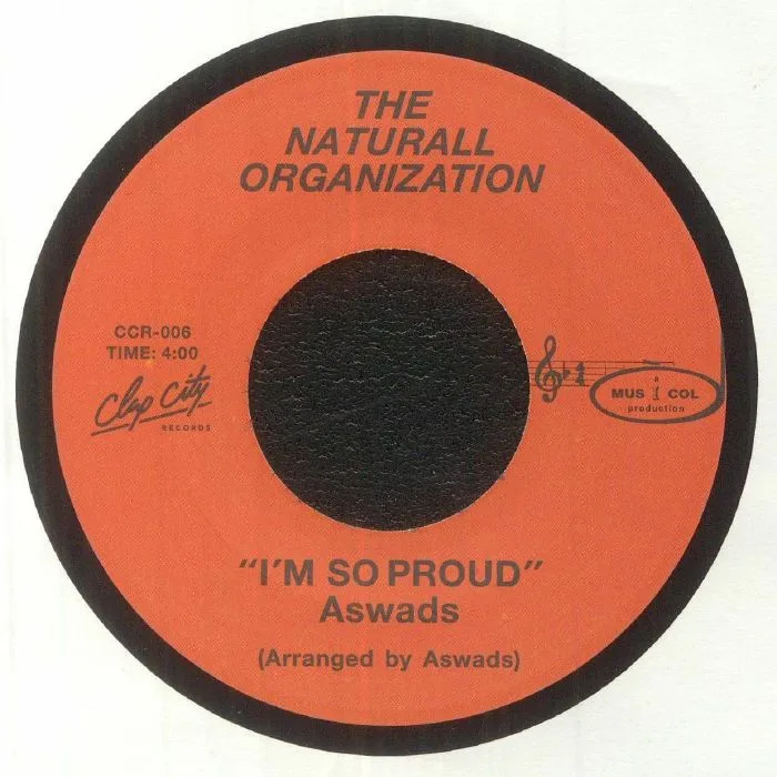 Front cover — ASWADS / THE NATURAL BAND — I'm So Proud (reissue)