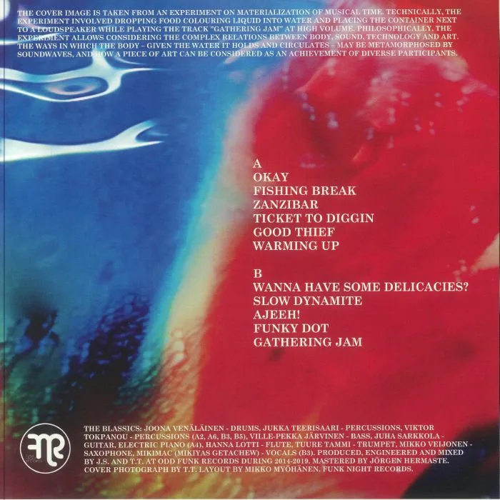 Back cover — The BLASSICS — Breaks & Juicy Takes
