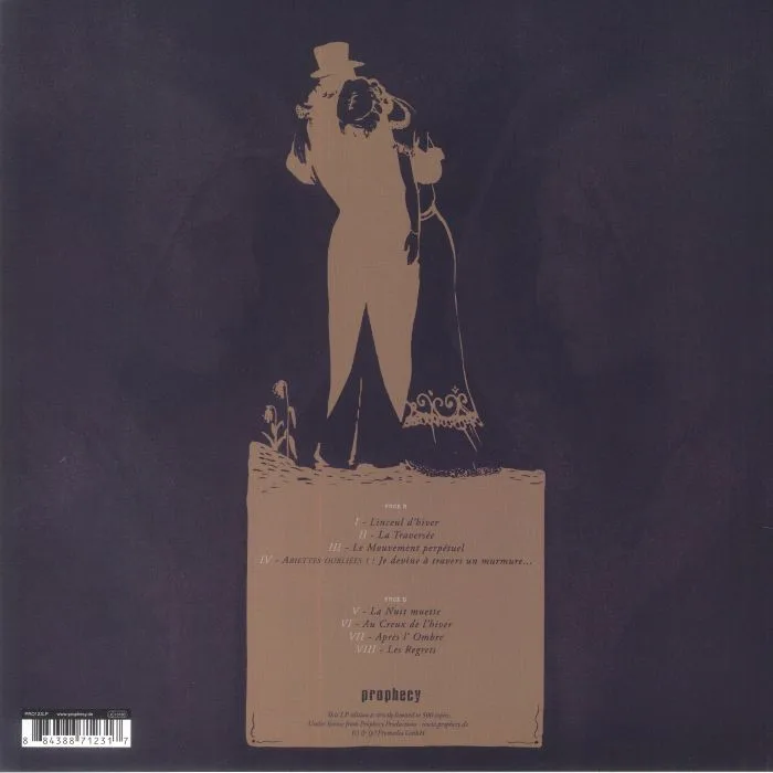 Back cover — LES DISCRETS — Ariette Oubliees (repress)