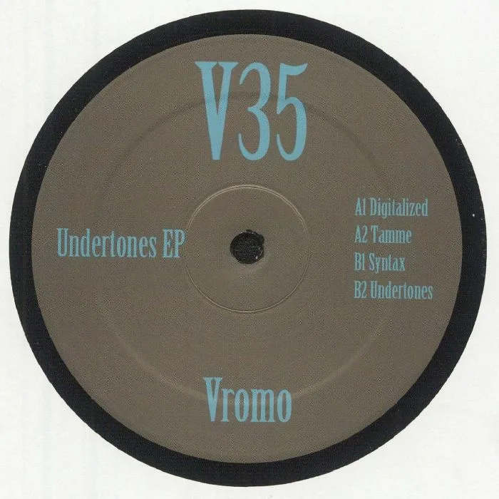 Back cover — VROMO — Undertones EP