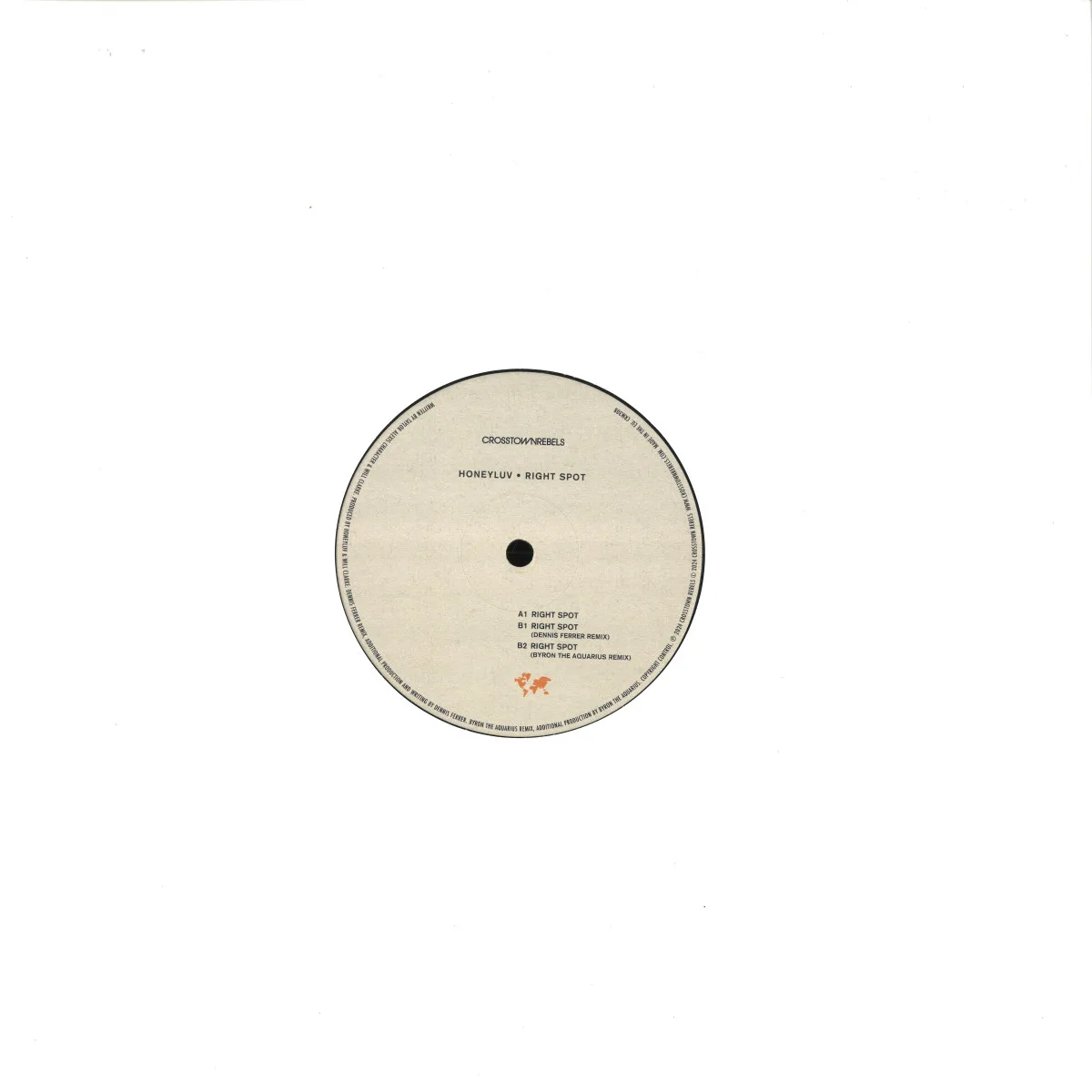 Back cover — Honeyluv — Right Spot