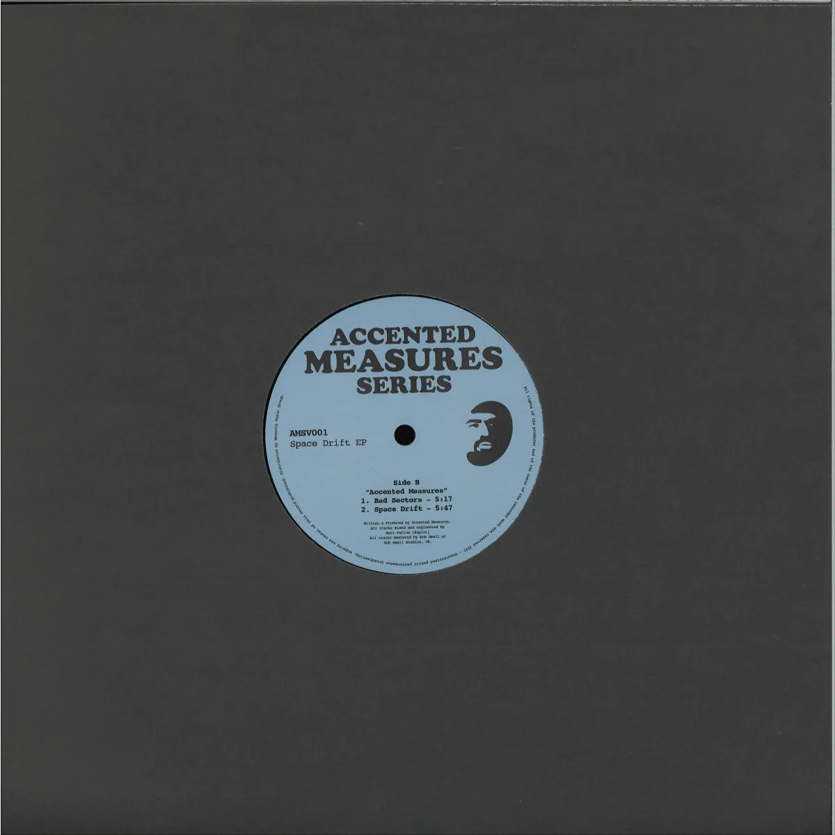 Back cover — Accented Measures — Space Drift EP
