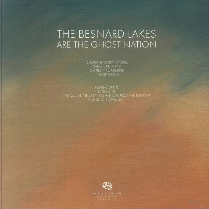 Back cover — The BESNARD LAKES — The Besnard Lakes Are The Ghost Nation