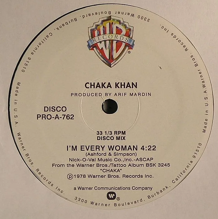 Front cover — Chaka KHAN — I'm Every Woman