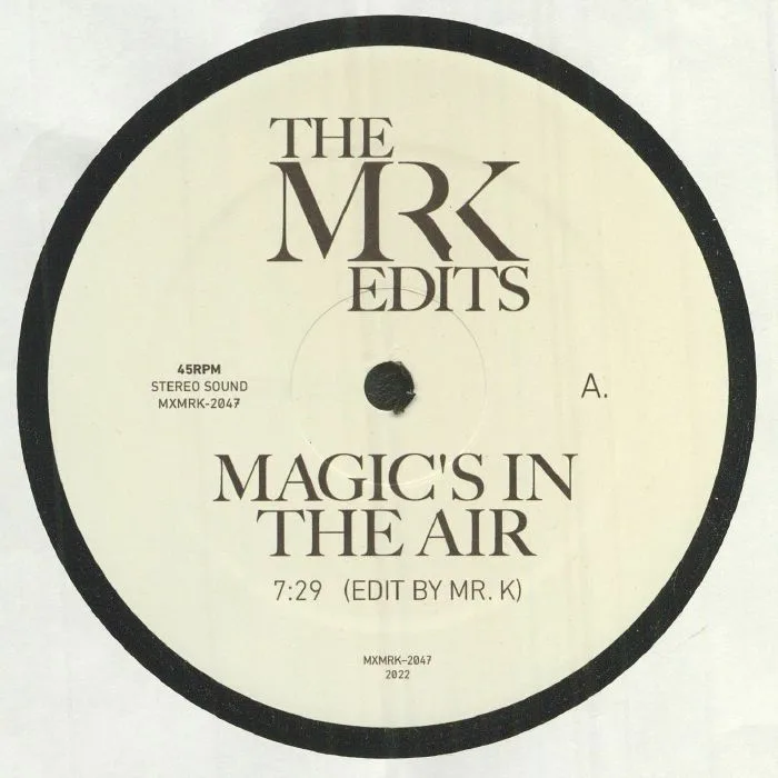 Front cover — MR K — Mr K Edits: Magic's In The Air