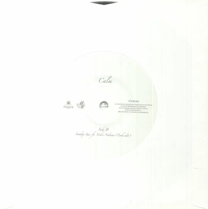 Back cover — CALM — Music Is Ours