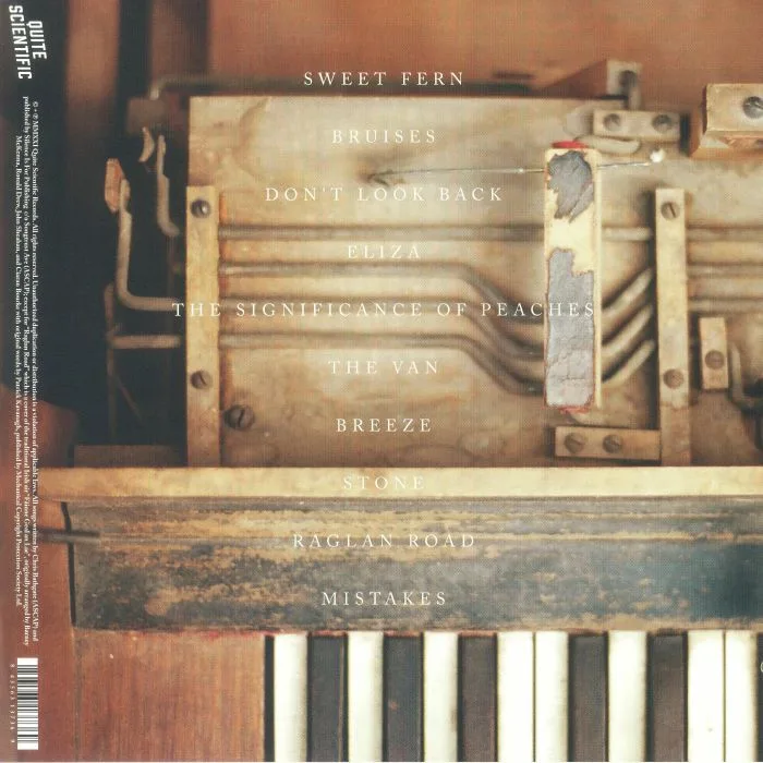 Back cover — Chris BATHGATE — The Significance Of Peaches