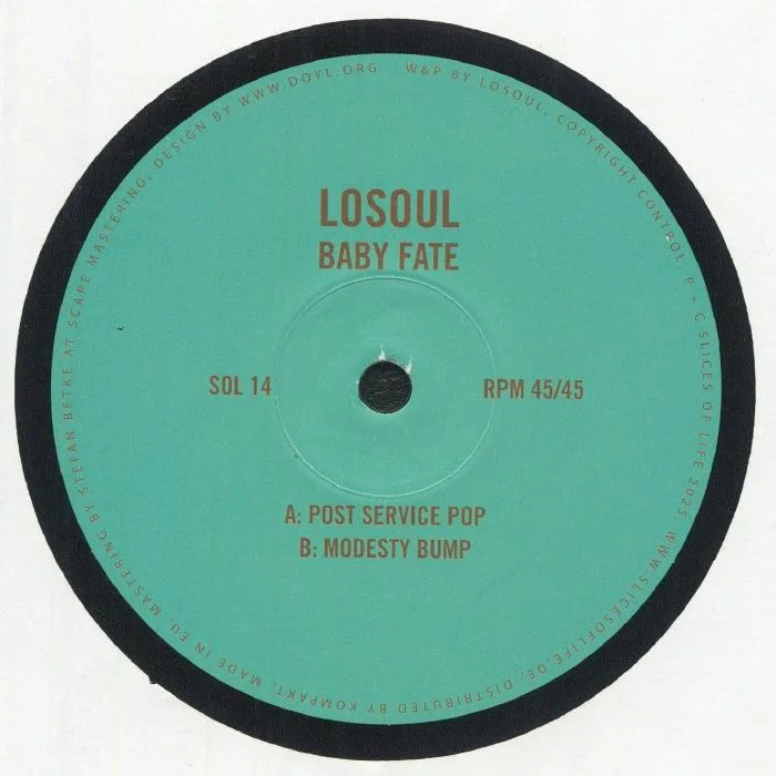 Обратная сторона обложки — LOSOUL — Baby Fate