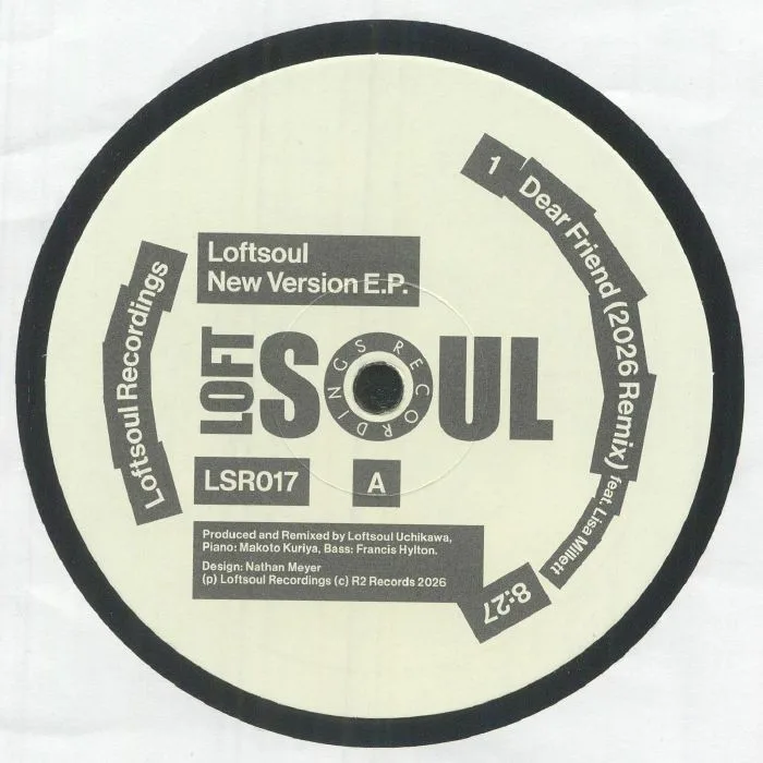 Лицевая сторона обложки — LOFTSOUL — New Version EP