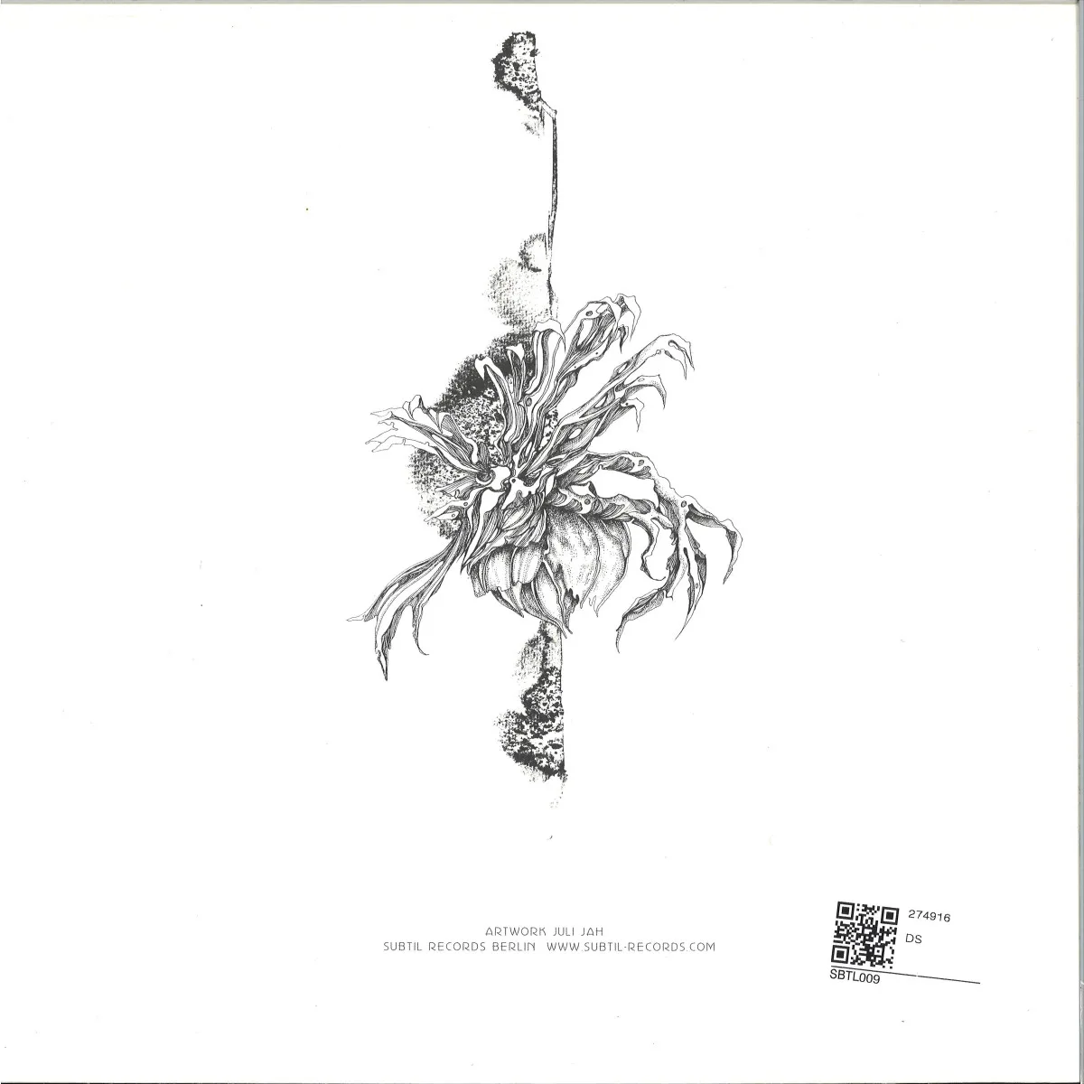 Back cover — Hansel — Time Is Up EP