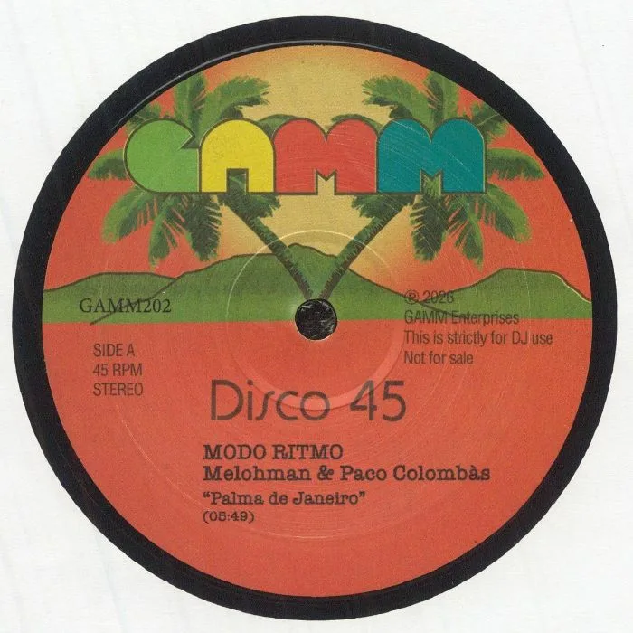 Лицевая сторона обложки — MELOHMAN / PACO COLOMBAS — Modo Ritmo