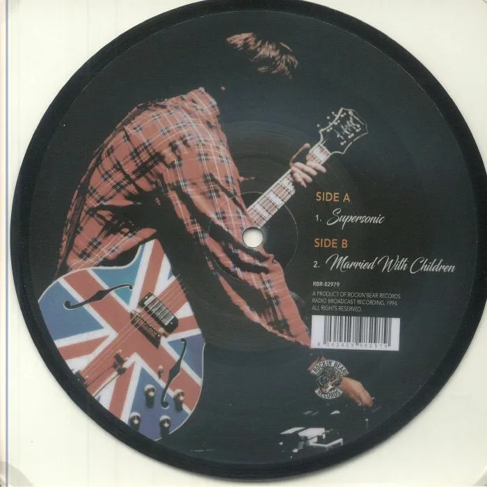 Back cover — OASIS — The Brit Rockers